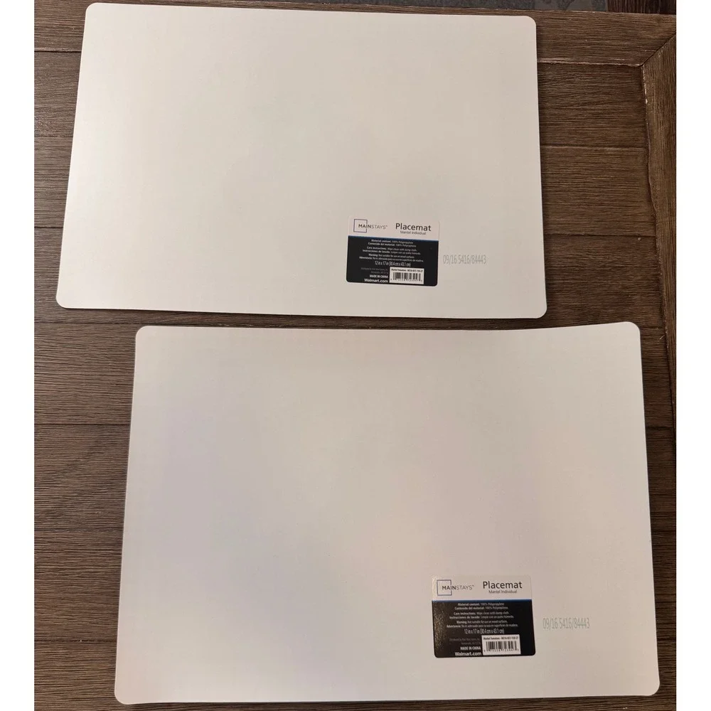 Farmers Market Kitchen Placemats Organically‎ Grown All Fresh Produce (Set of 2)